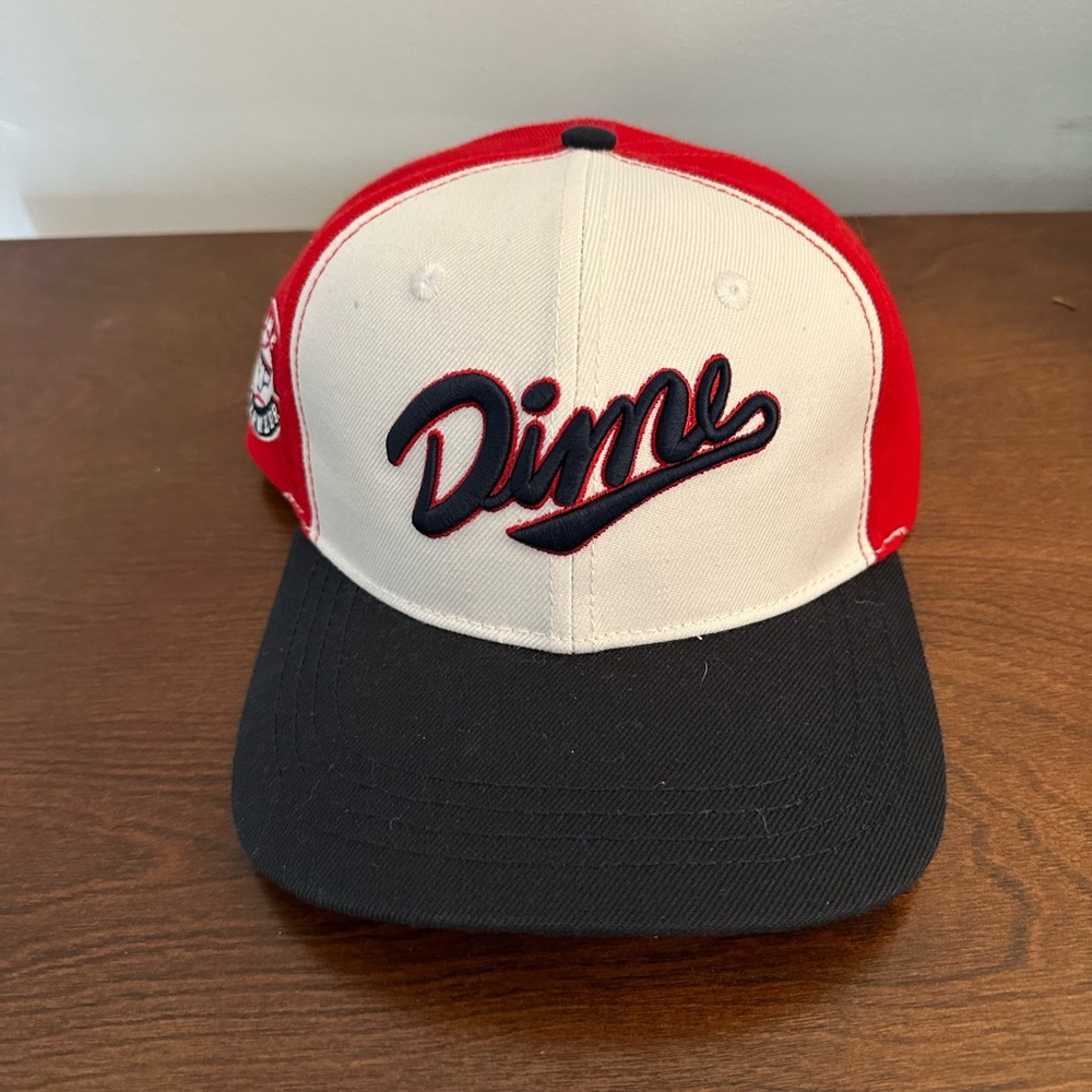 Dime Red and Blue Baseball Cap